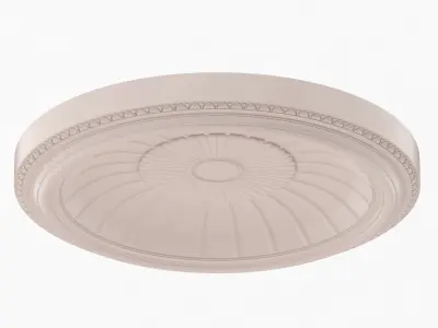 Classic Ceiling Medallion 54 3D model