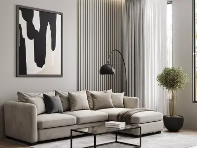 interior 070 3D model