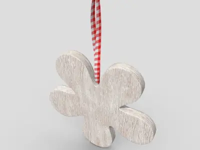 Deco Flower Low-poly 3D model