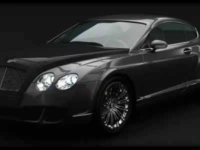 Bentley Continental GT Speed 2008 3D model