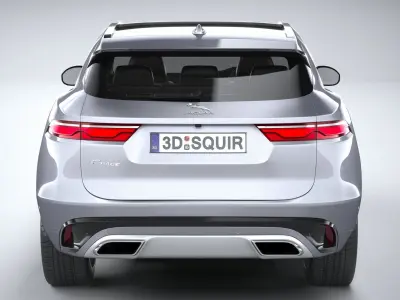 Jaguar F-Pace 2021 3D model