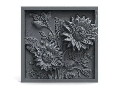 home wall decor 2  3D print model