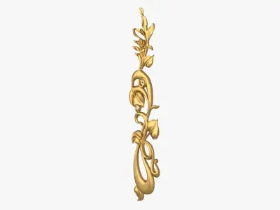 Classic decor ornament 205 3D model