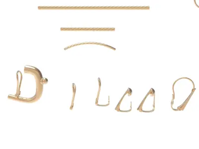 Jewelry design various source 3D print model