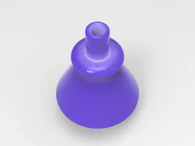 Fiyu Vase Low-poly 3D model