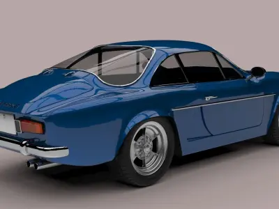 ALPINE A 110 --- 1962 - 1977 3D model
