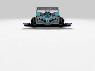 Mini 4WD Toys Low-poly 3D model