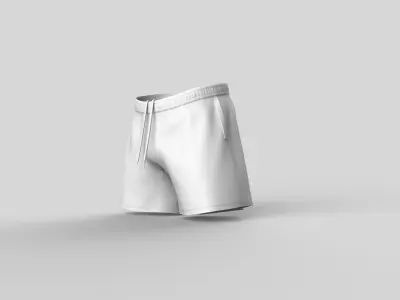 Mens Sport Shorts  3D model
