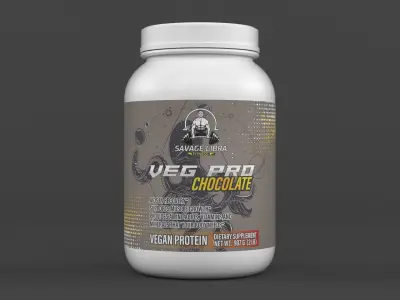 Protein Powder 3D model 170