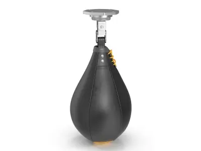 Speed Bag Low-poly 3D model