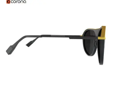 Sunglasses NO 4 3D model