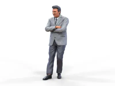 Ferruccio Lamborghini Italian car designer 3D print model