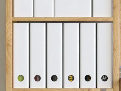 Decorative set Office 3D model