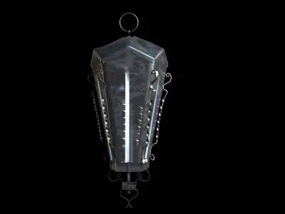 lamp lanterns 1 of the 3 Free low-poly 3D model