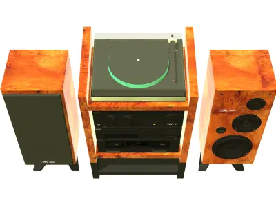 HIFI SYSTEM 3D model
