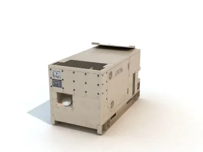 Diesel Generator MEP803A 10kW  3D model