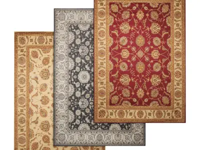 Rug Set 1101 3D model