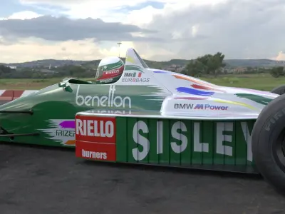 BENETTON B186  3D model