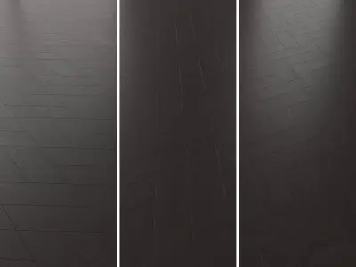 Parquet Oak Black WWL set 5 3D model