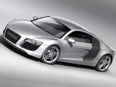 Audi R8 2009 3D model