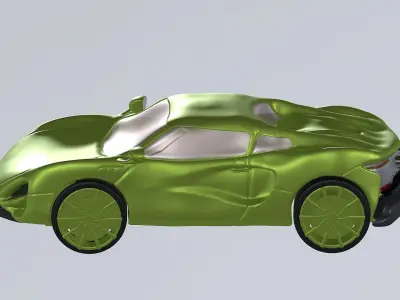 McLaren Artura 3D print file CAR 3D print model