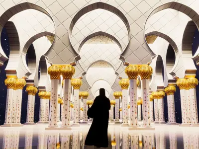 Sheikh Zayed Column 3D model