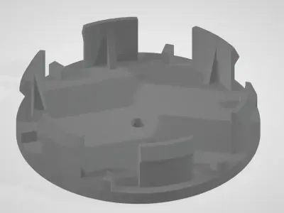 Wheel Cup for car 3D print model
