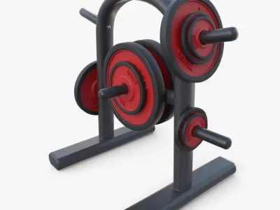 Disk rack v1 3D model