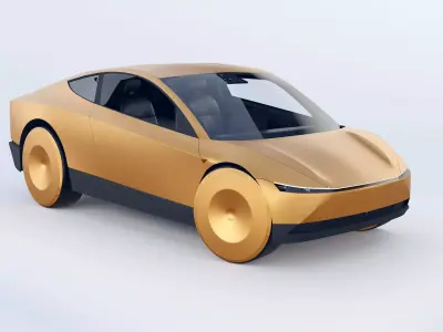 Tesla Robotaxi 3D model