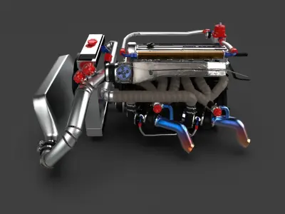 L28 nissan ultimate devil z 3D model