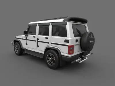 Modified Mahindra Bolero Car 3D model