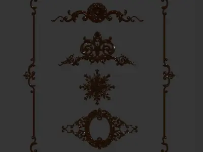 Trim Ornament 84 3D model