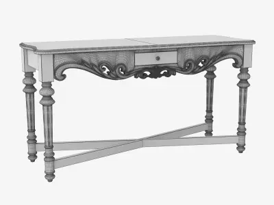 Console Full House 1CNBG014 White 3D model