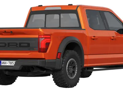 F-150 Raptor 2024 3D model