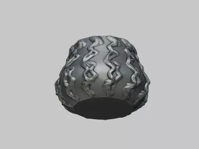 vase pot planter 3d print c07  3D print model