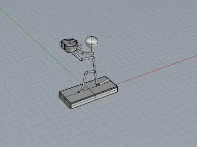 Love Candle Stand  3D model