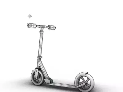 Scooter Model  3D model