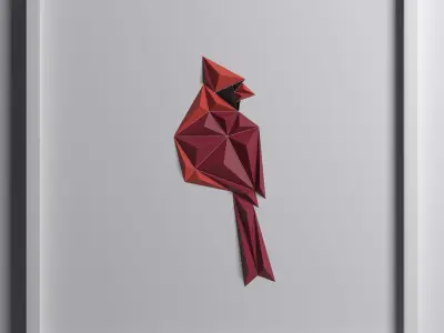 Paper Art Work 07 3D model