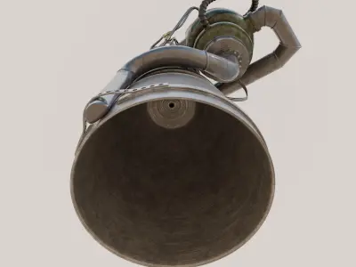Rocket Engine 3D model