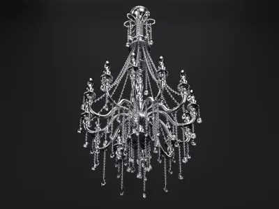 -Luxury Chandelier- 3D model