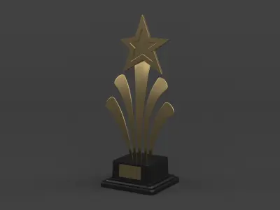Trophy Cups 3D model 122