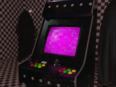 Arcade Game 3D model