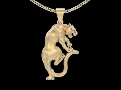 Lion   earrings  ring pendant printable silverjewelry 3D model 3D print model