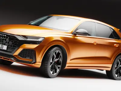 Audi RS Q8 2020 3D model