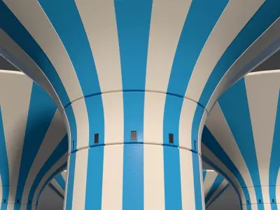 Adailiya Water Towers Park 3D model