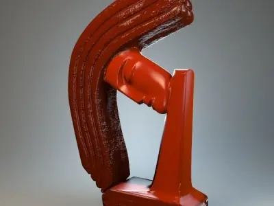 Sculpture Napoleon 3D model