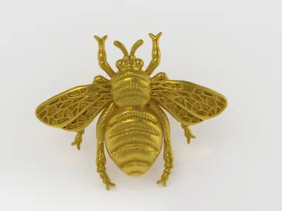 bee pendant  3D print model
