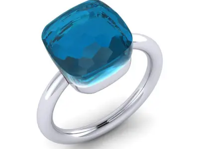 Naked Ring 3D print model