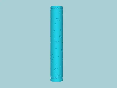 Texture Roll 19 - Deep Sea - Fondant Decoration Maker 3D print model