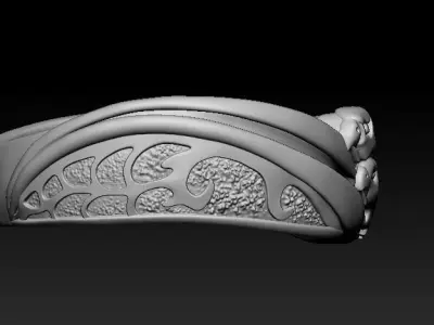 RING EAGLE 3D print model